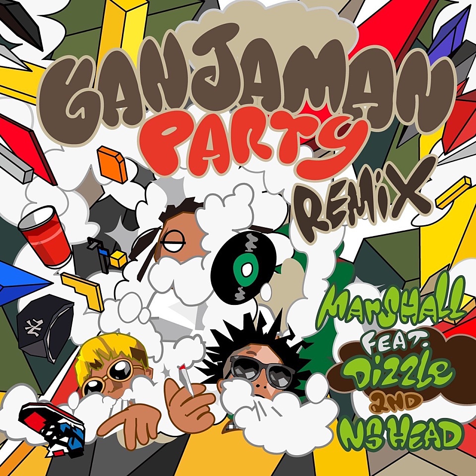 MARSHALL「GANJAMAN PARTY (feat. DIZZLE & NG HEAD)」リリース